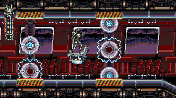 Vengeful Guardian: Moonrider gameplay screenshot