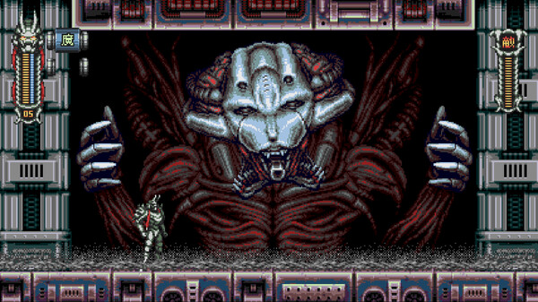 Vengeful Guardian: Moonrider gameplay screenshot