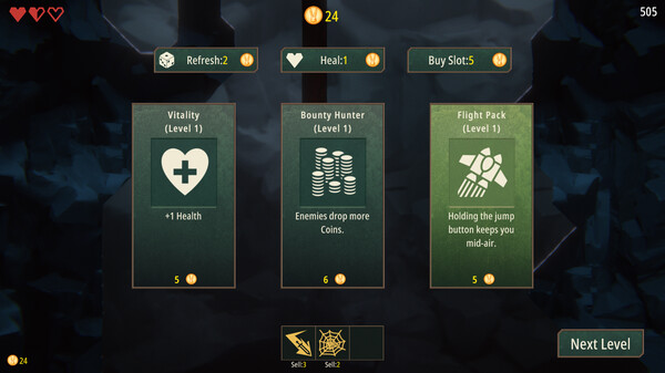 Verlet Ascend gameplay screenshot