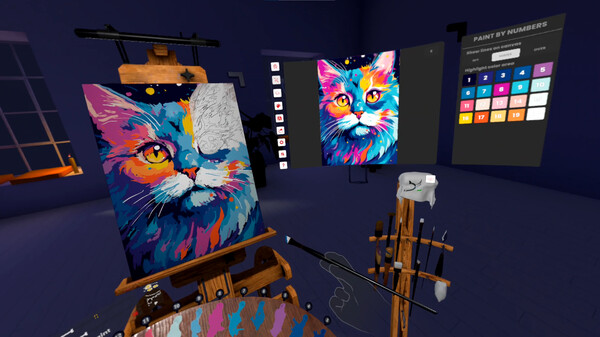 Vermillion - VR Painting gameplay screenshot