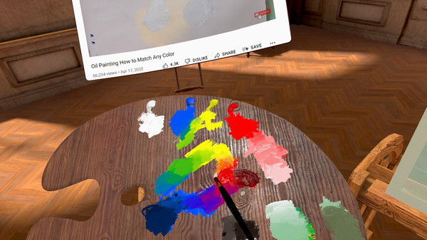 Vermillion - VR Painting gameplay screenshot