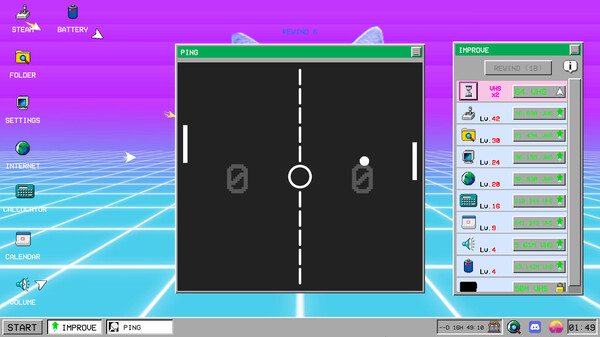 VHS gameplay screenshot