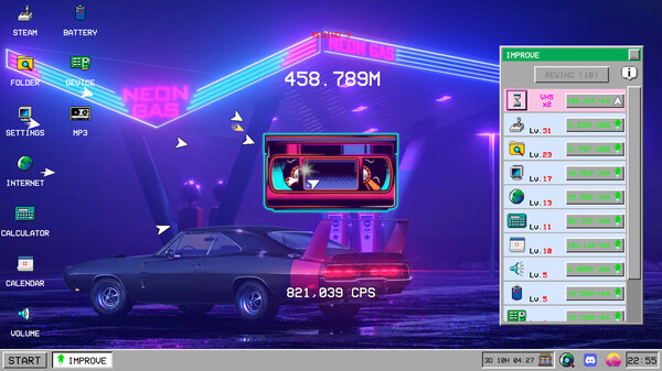 VHS gameplay screenshot