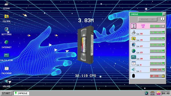 VHS gameplay screenshot