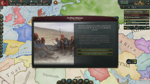 Victoria 3 gameplay screenshot