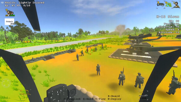 Vietnam War gameplay screenshot