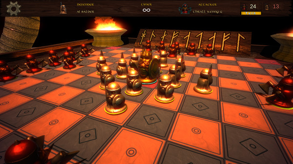 Viking Chess: Hnefatafl gameplay screenshot