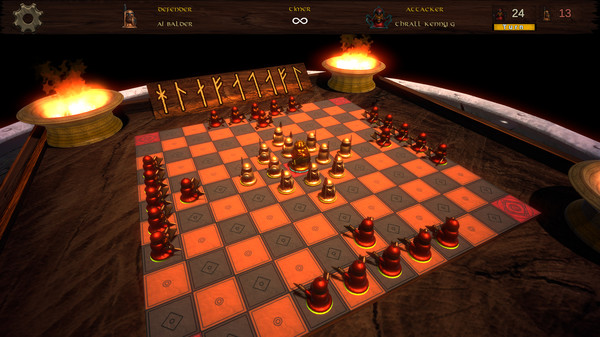 Viking Chess: Hnefatafl gameplay screenshot