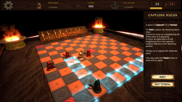 Viking Chess: Hnefatafl gameplay screenshot
