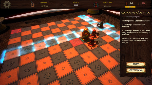 Viking Chess: Hnefatafl gameplay screenshot