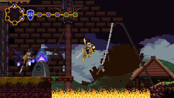 Volgarr the Viking II gameplay screenshot