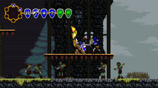 Volgarr the Viking II gameplay screenshot