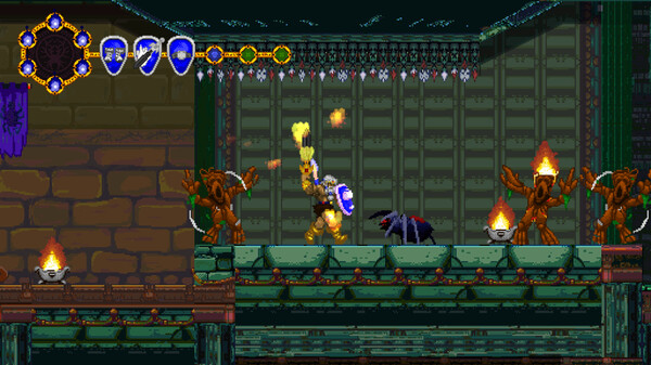Volgarr the Viking II gameplay screenshot
