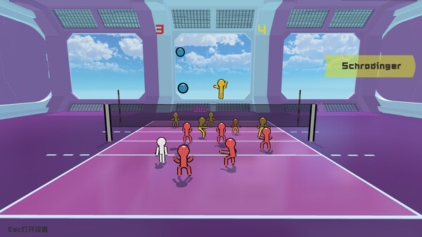 Volley Court gameplay screenshot