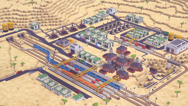Voxel Tycoon gameplay screenshot