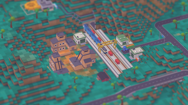 Voxel Tycoon gameplay screenshot