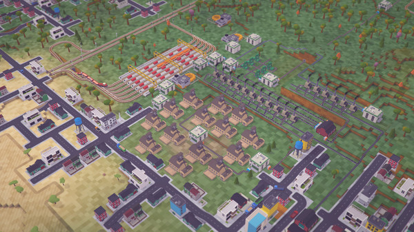 Voxel Tycoon gameplay screenshot