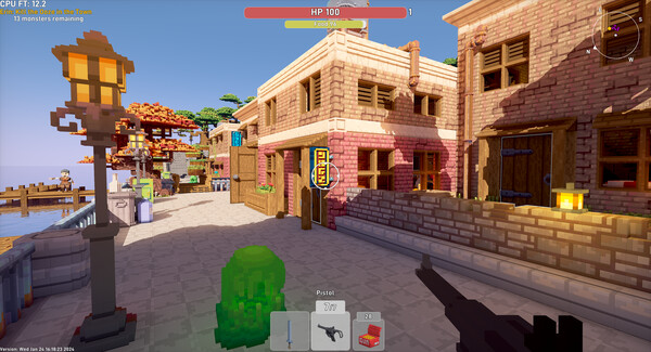 Voxile gameplay screenshot