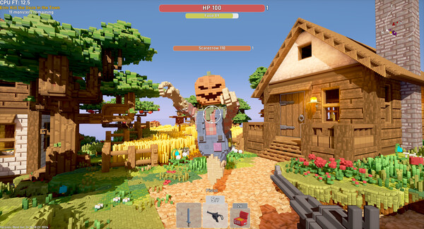 Voxile gameplay screenshot