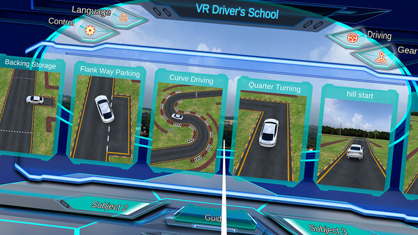 VR Driver School gameplay screenshot