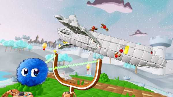 VR Furballs - Demolition gameplay screenshot