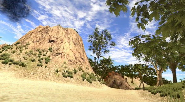 VR Jurassic Escape gameplay screenshot