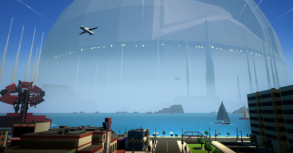 VRobot: VR Giant Robot Destruction Simulator gameplay screenshot