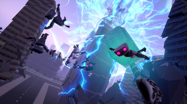 VRobot: VR Giant Robot Destruction Simulator gameplay screenshot