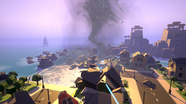VRobot: VR Giant Robot Destruction Simulator gameplay screenshot
