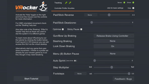 VRocker gameplay screenshot