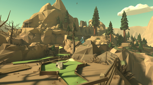 Walkabout Mini Golf VR gameplay screenshot