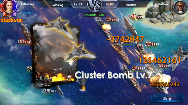 War Of Warship gameplay screenshot