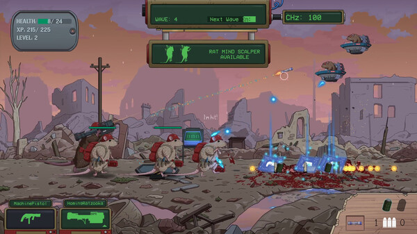 WAR RATS: The Rat em Up gameplay screenshot