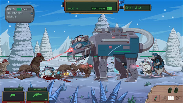 WAR RATS: The Rat em Up gameplay screenshot