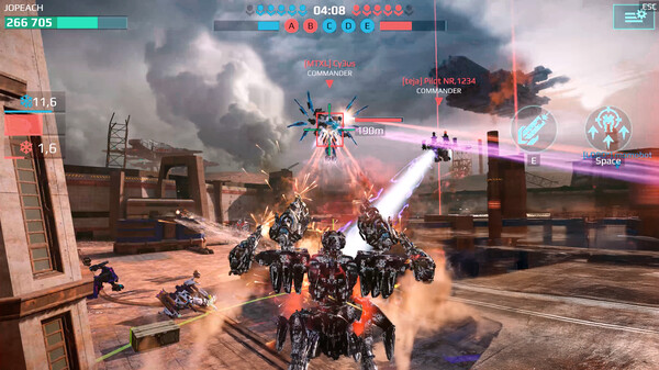 War Robots gameplay screenshot