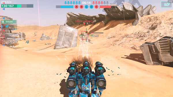 War Robots gameplay screenshot