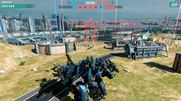 War Robots gameplay screenshot