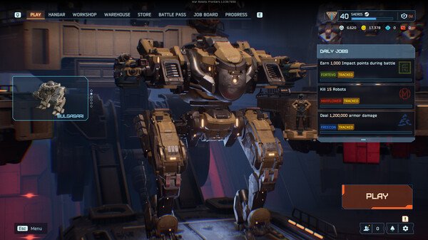 War Robots: Frontiers gameplay screenshot