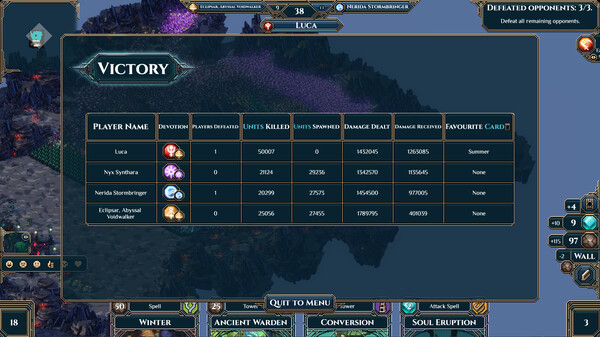 WARCANA gameplay screenshot