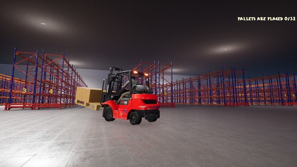 Warehouse Simulator: Forklift Driver gameplay screenshot