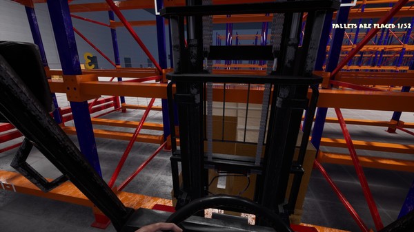 Warehouse Simulator: Forklift Driver gameplay screenshot