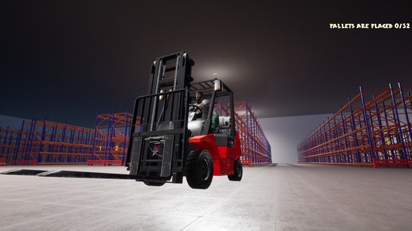Warehouse Simulator: Forklift Driver gameplay screenshot