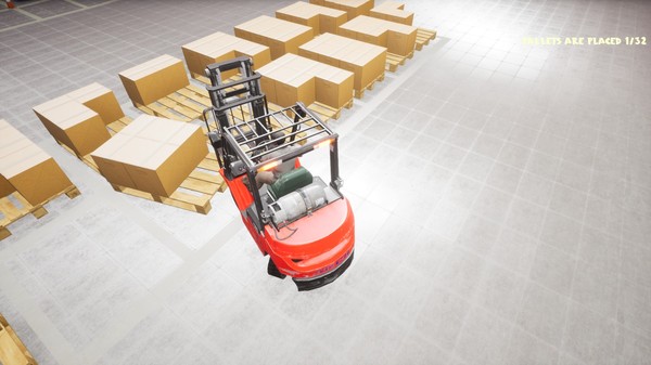 Warehouse Simulator: Forklift Driver gameplay screenshot