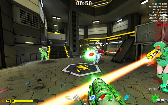 Warfork gameplay screenshot