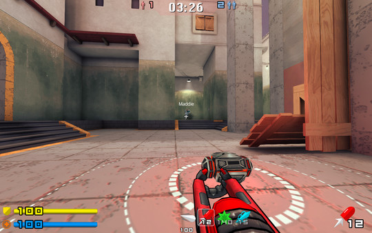 Warfork gameplay screenshot