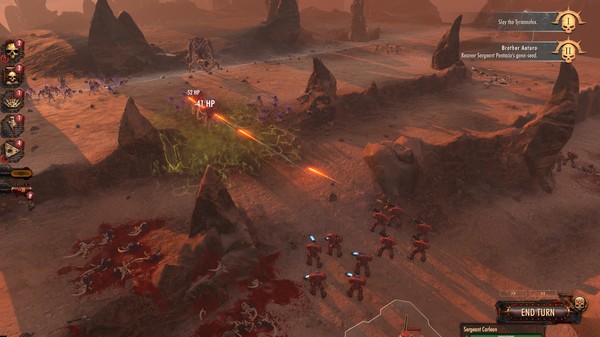 Warhammer 40,000: Battlesector gameplay screenshot