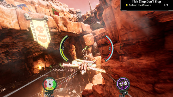 Warhammer 40,000: Dakka Squadron - Flyboyz Edition gameplay screenshot