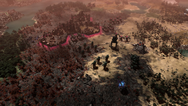 Warhammer 40,000: Gladius - Relics of War gameplay screenshot