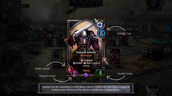 Warhammer 40,000: Warpforge gameplay screenshot