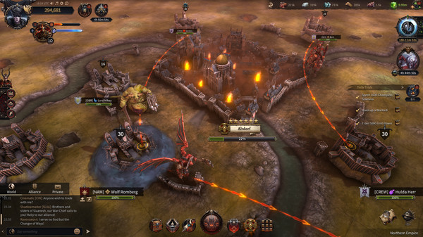 Warhammer: Chaos And Conquest gameplay screenshot